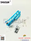 Shuzan cerradura de puerta de acero inoxidable personalizada accesorios bisagras hidráulicas cerradura de puerta antirrobo tirador de puerta central cerradura de cierre cerradura de puerta de vidrio especial para oficina Specification image